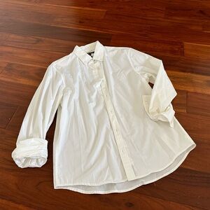 Micheal kors white button down dress shirt sz medium